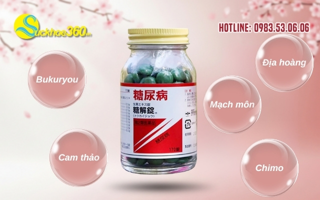 Thành phần độc đáo của viên uống Tokaijyo