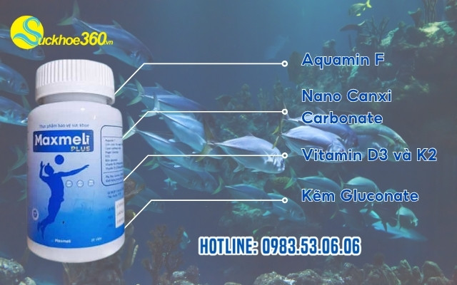 Các thành phần vàng của Maxmeli Plus