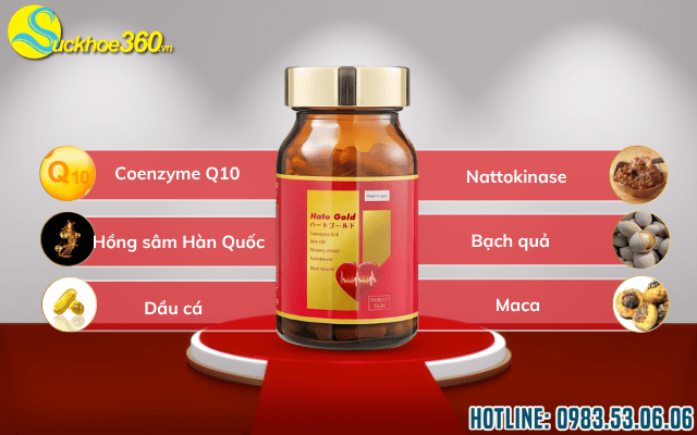 Thành phần nổi bật của Hato Gold