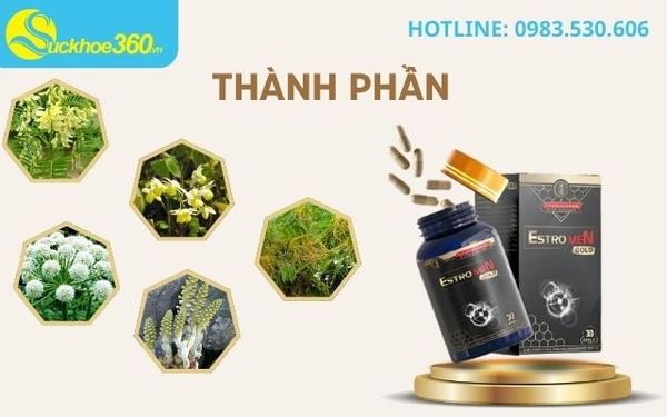 Thành phần của viên uống Estromen Gold