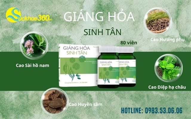 Giáng Hỏa Sinh Tân Có những thành phần gì đặc biệt?