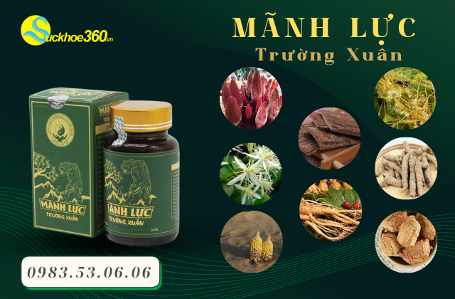nên biết về thành phần Mãnh Lực Trường Xuân