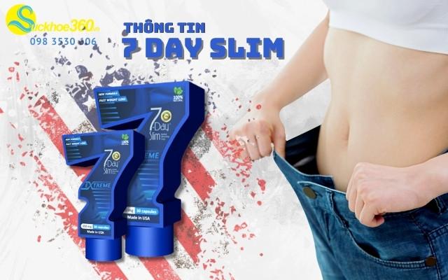 Thông tin về viên giảm cân 7 Day Slim
