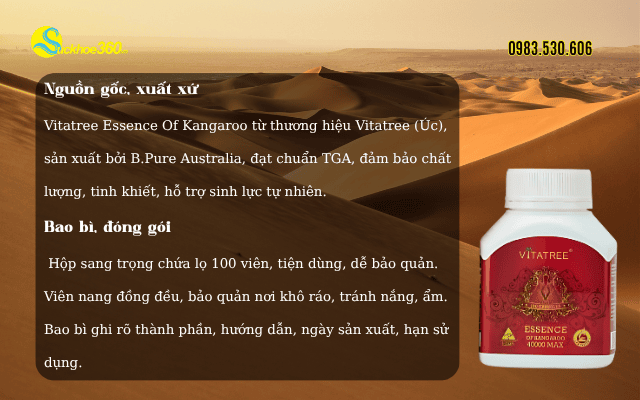 Vitatree Essence Of Kangaroo
