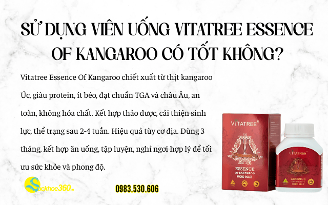 Vitatree Essence Of Kangaroo