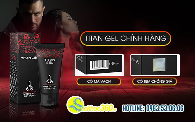 Cách nhận biết Titan Gel chính hãng nhập khẩu Nga