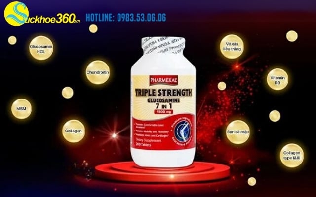 Thành phần chính của Triple Strength Glucosamine