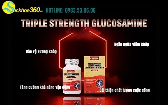 Triple Strength Glucosamine có tác dụng gì?