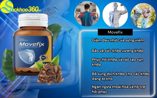 Công dụng chính của viên uống khớp Moveifx