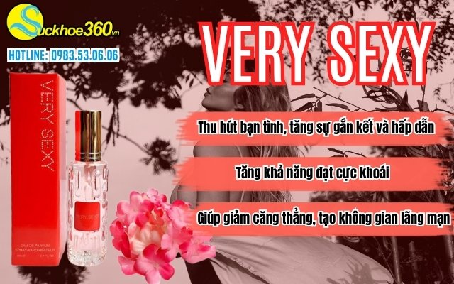 Nước hoa tình yêu Very Sexy có những công dụng gì?