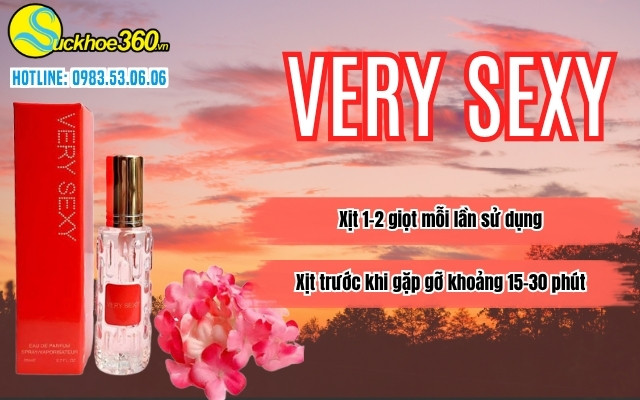 Hướng dẫn sử dụng Nước hoa tình yêu Very Sexy