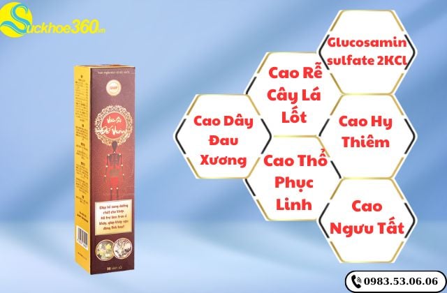 Thành phần của viên sủi đế vương