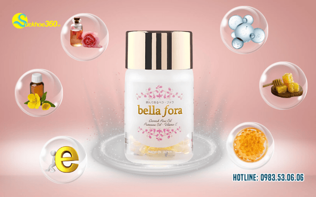 Viên uống Bella Fora Nhật Bản thành phần
