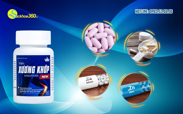 Viên uống Xương Khớp Kingphar New thành phần