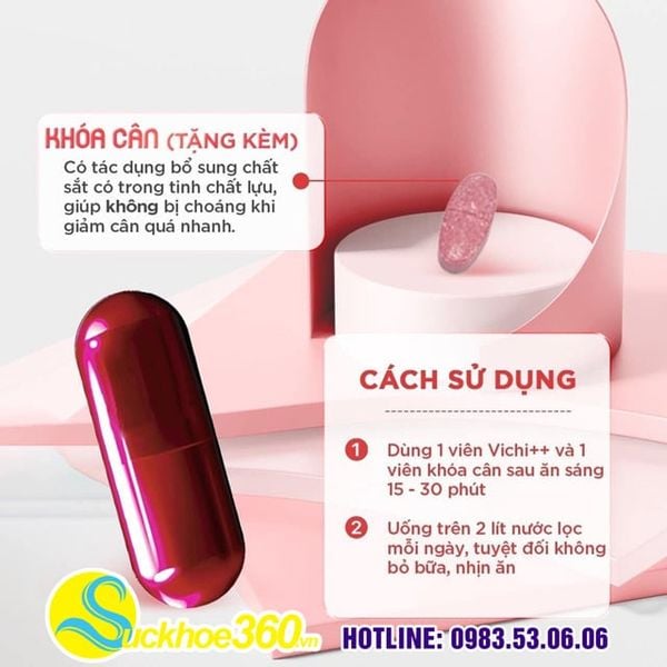 Uống thuốc giảm cân Vichi vào lúc nào là tốt nhất?