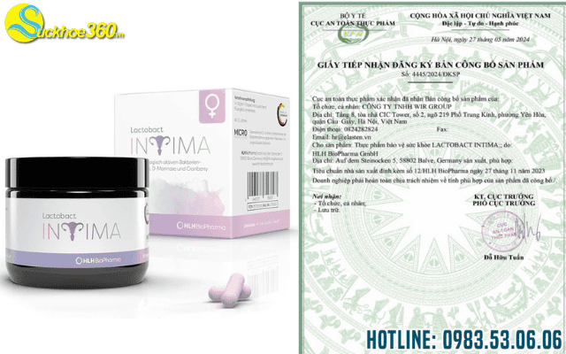 Viên uống Lactobact Intima có tốt không?