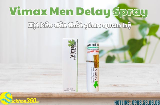Giới Thiệu Sản Phẩm Vimax Men Delay Spray