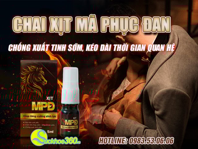 chai xịt mã phục đan