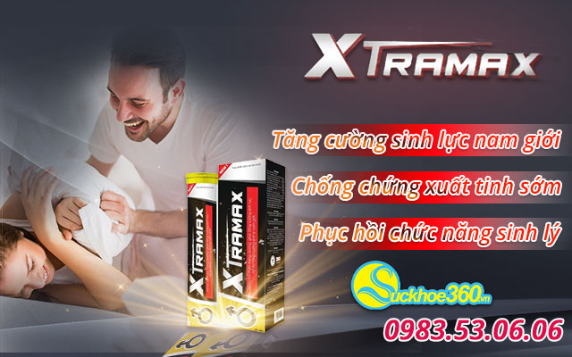 Thuốc bổ thận tráng dương tăng cường sinh lực Xtramax