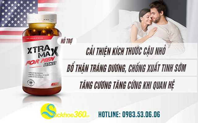 Công dụng của Xtramax For Men