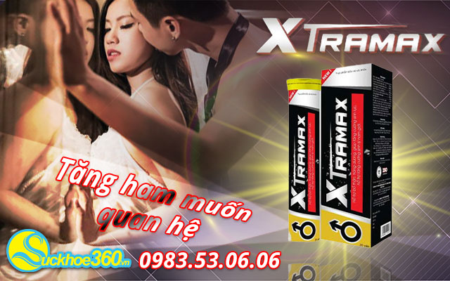 Thuốc bổ thận tráng dương tăng cường sinh lực Xtramax