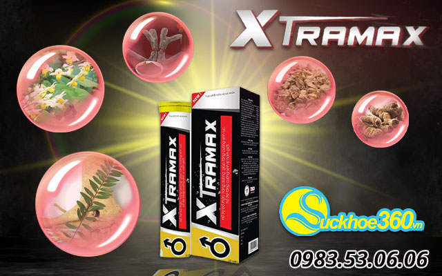 Thuốc bổ thận tráng dương tăng cường sinh lực Xtramax