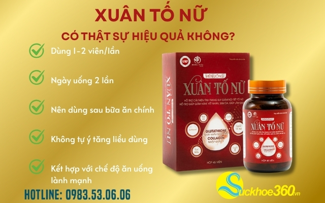 Hướng Dẫn Sử Dụng Xuân Tố Nữ Hiệu Quả Và An Toàn