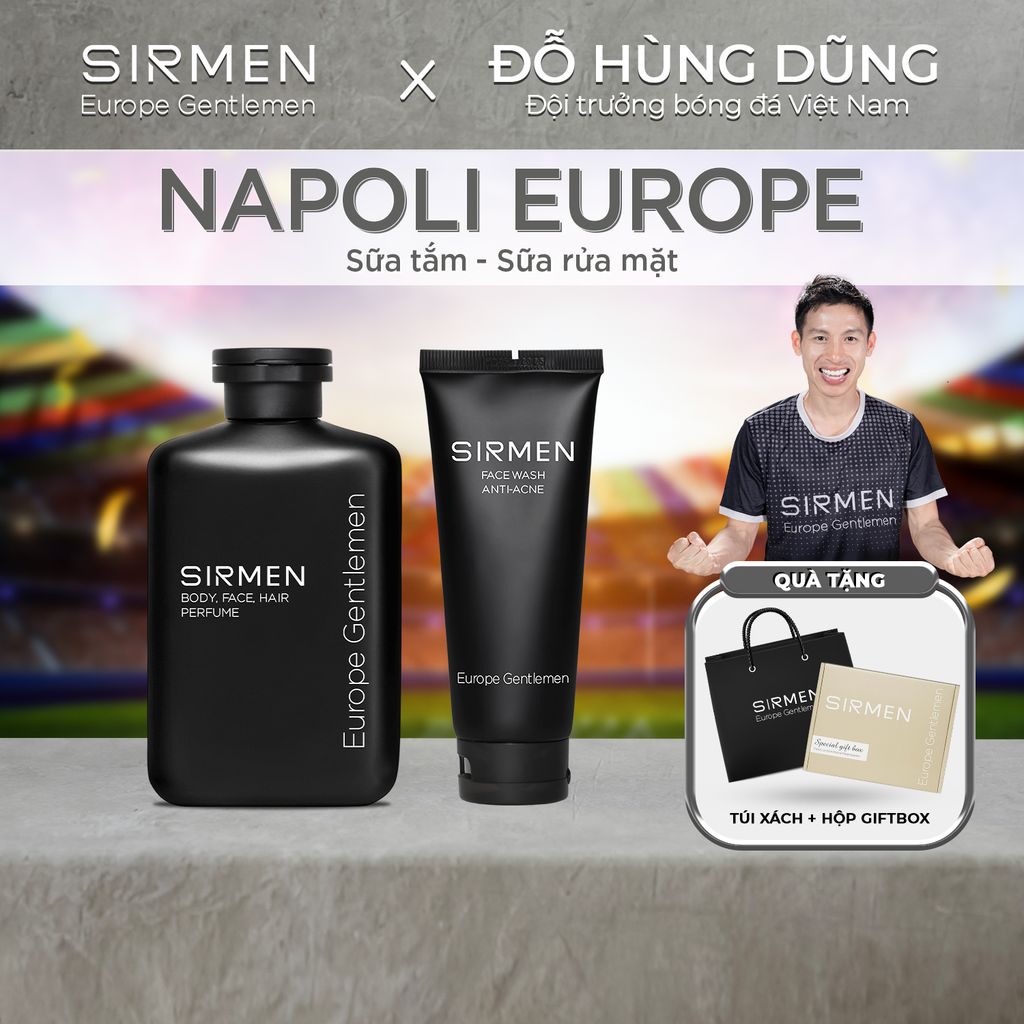Combo NAPOLI EUROPE: Sự Kết Hợp Đẳng Cấp Cho Phái Mạnh