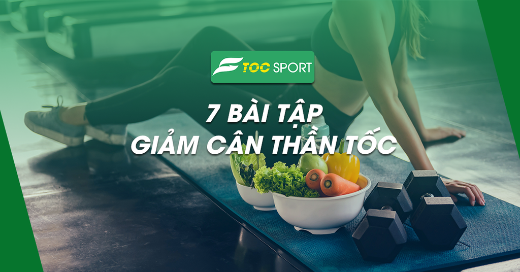 7 Bài Tập Giảm Cân Thần Tốc Trong 1 Tuần Cho Hội Chị Em