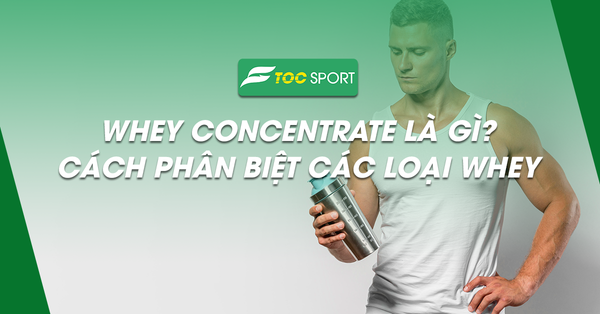 Whey Concentrate Là Gì? Cách Phân Biệt Các Loại Whey