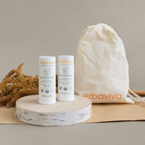 Organic Lip & Cheek Balm - Dịu nhẹ như chiếc hôn của Mẹ