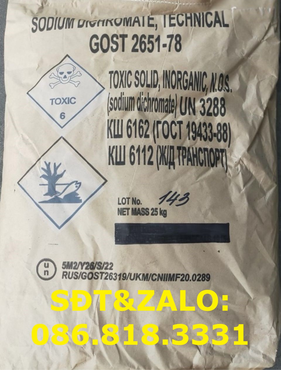 Na2Cr2O7 có tan trong nước không?