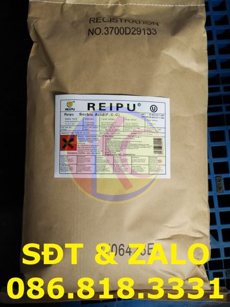 Chất bảo quản E200 - Acid Sorbic