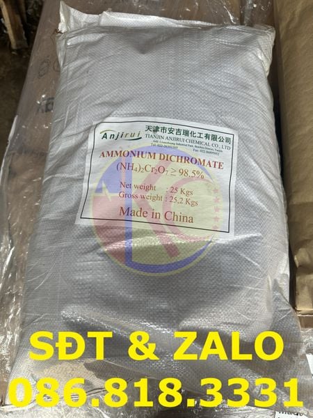 Tính chất hóa học của Ammonium Dichromate