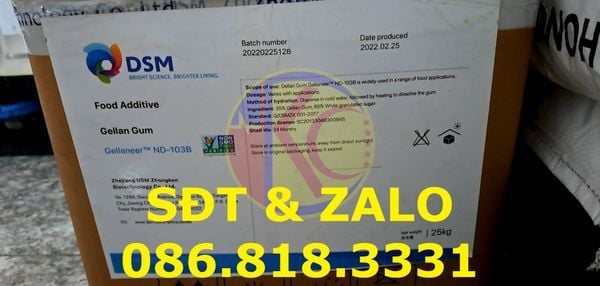 Gellan Gum có nguồn gốc từ đâu?