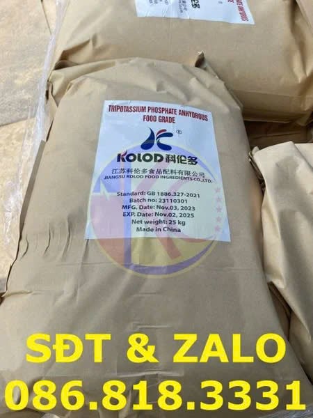 Tripotassium Phosphate - K3PO4 có phải là chất làm nở không?