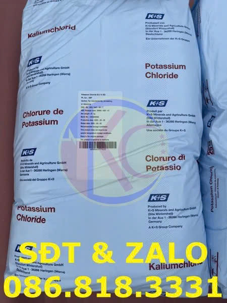Potassium Chloride - KCl có hòa tan trong nước không?