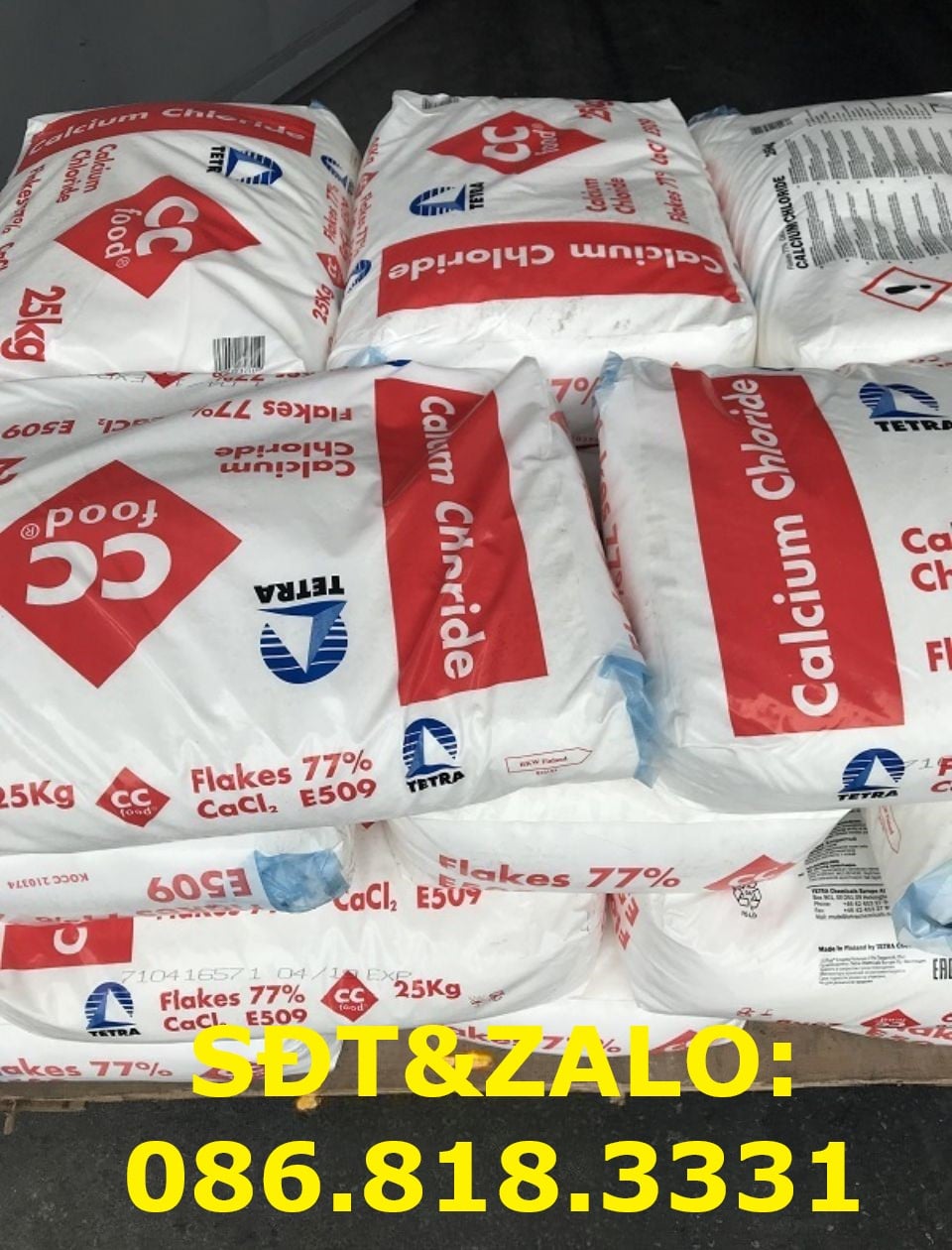 CaCl2 E509 - Canxi Clorua là gì?