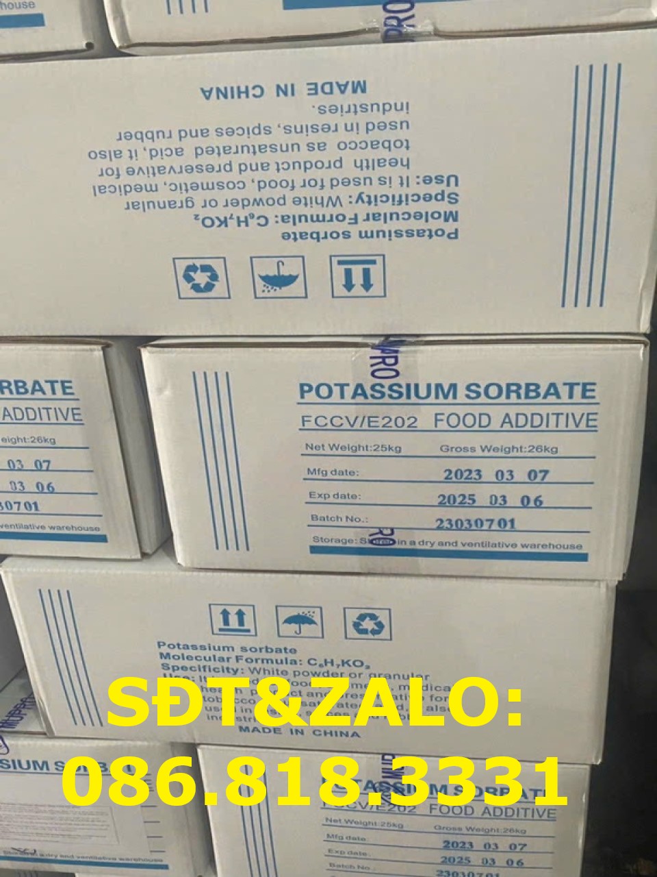Phân biệt Potassium Sorbate và Sodium Benzoate