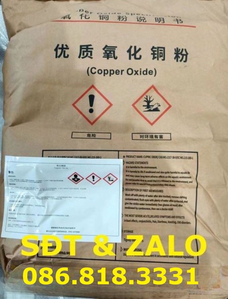 Cách điều chế oxit đồng-CuO