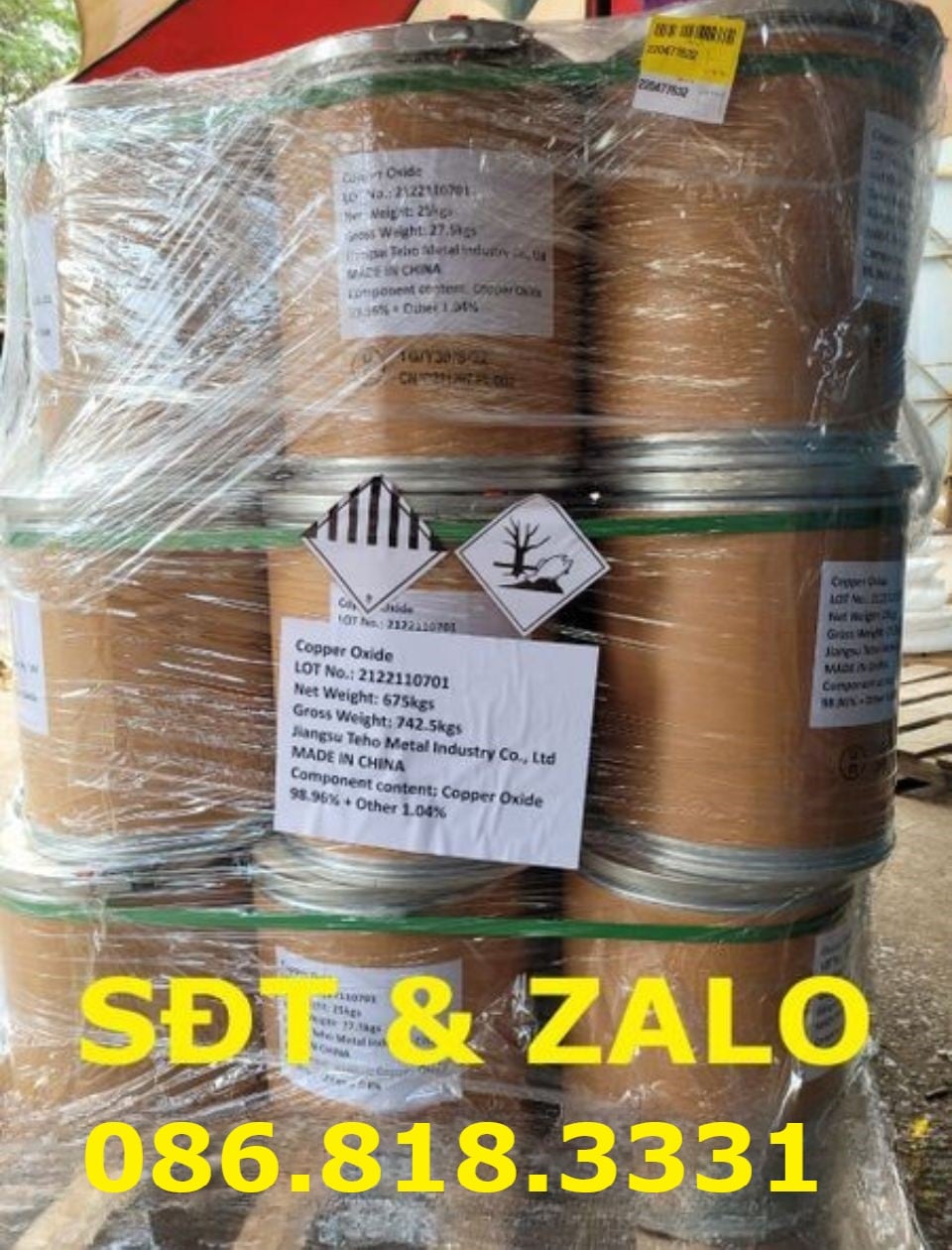 Phản ứng của CuO-Copper(II) Oxide