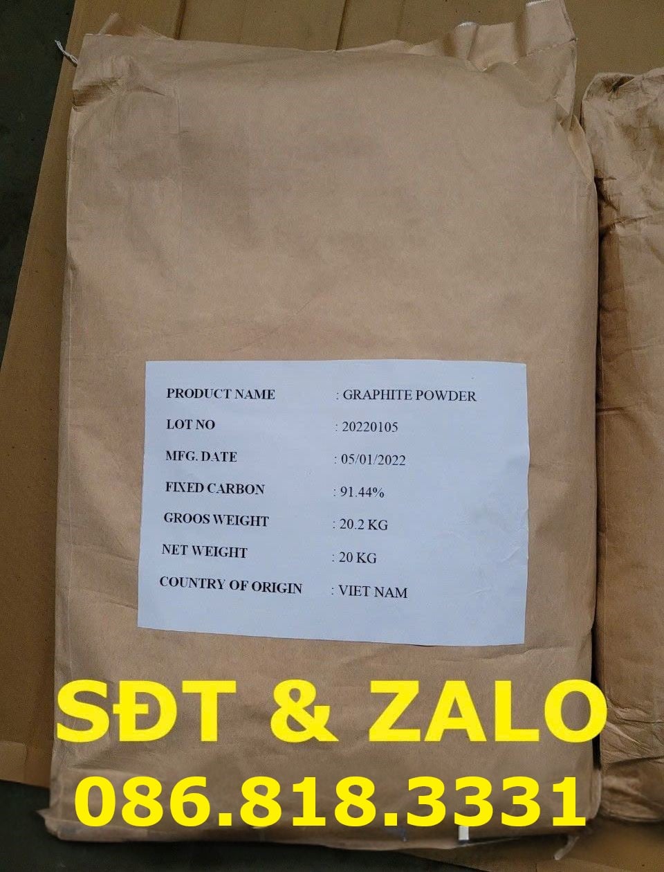 Graphite - Bột than chì tự nhiên