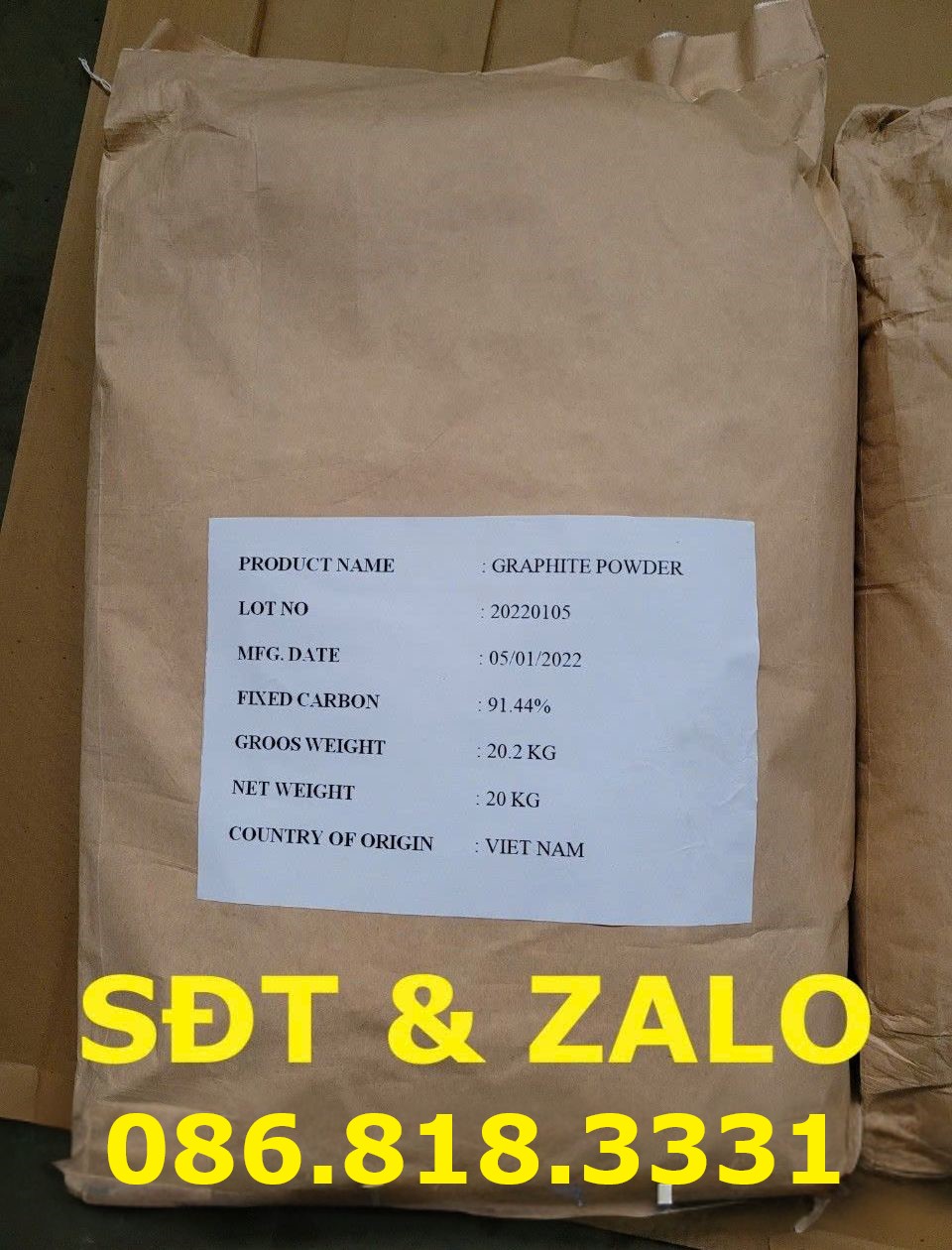 Graphite - Bột than chì dùng để bôi trơn ổ khóa