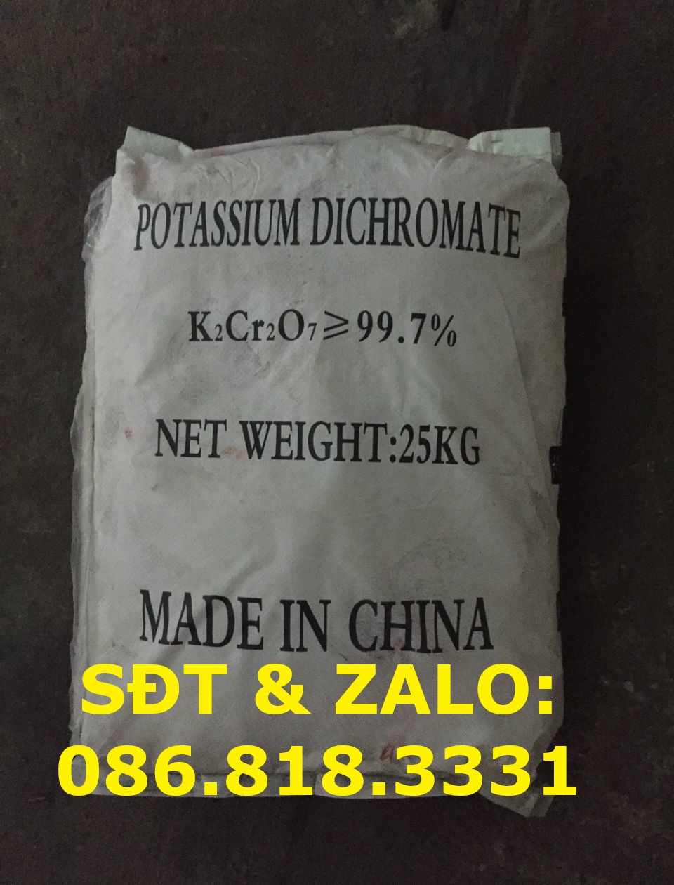 Kali đicromat phản ứng với rượu