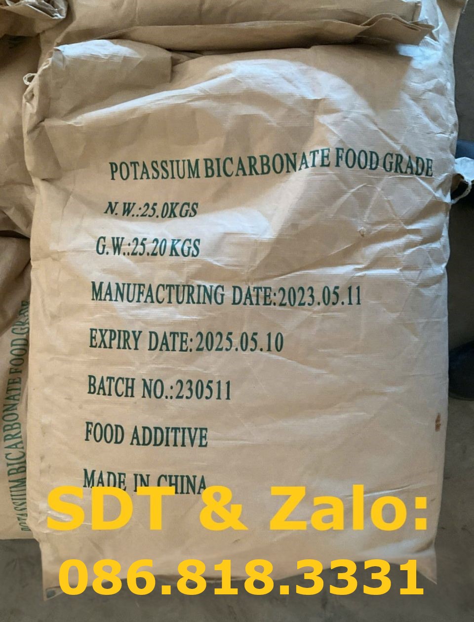 Kali Bicacbonat có dùng được cho người không