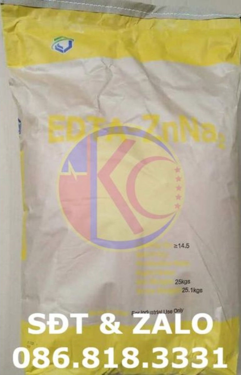 EDTA Kẽm xử lý thiếu kẽm cho cây trồng