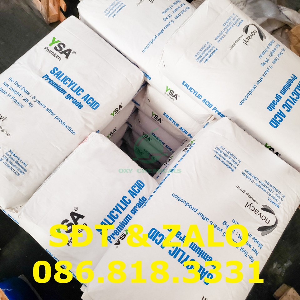 Sản phẩm trị mụn có chứa Axit Salicylic - C7H6O3