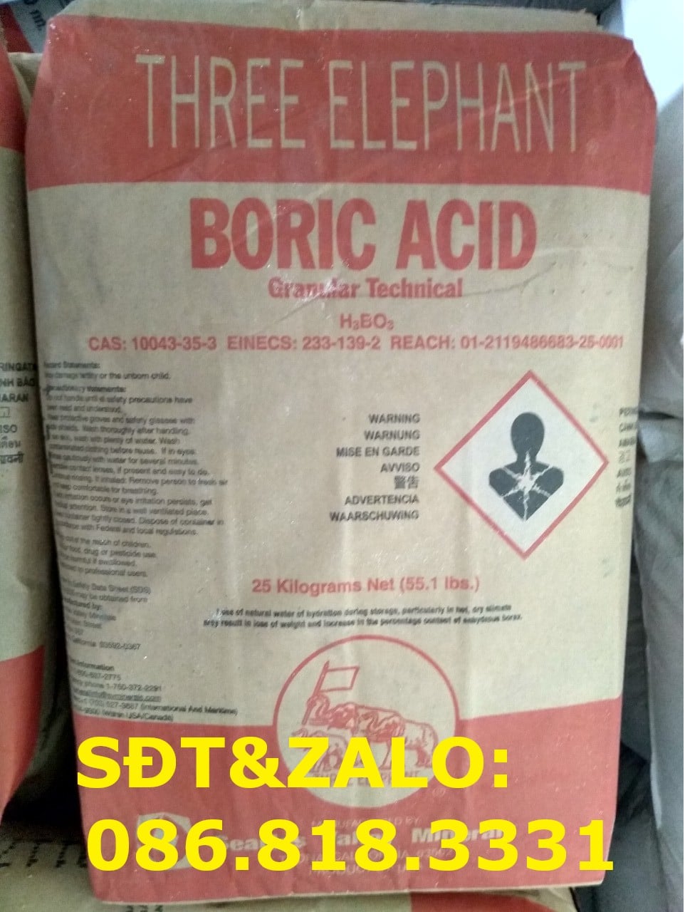 H3BO3 - Acid boric là chất gì?