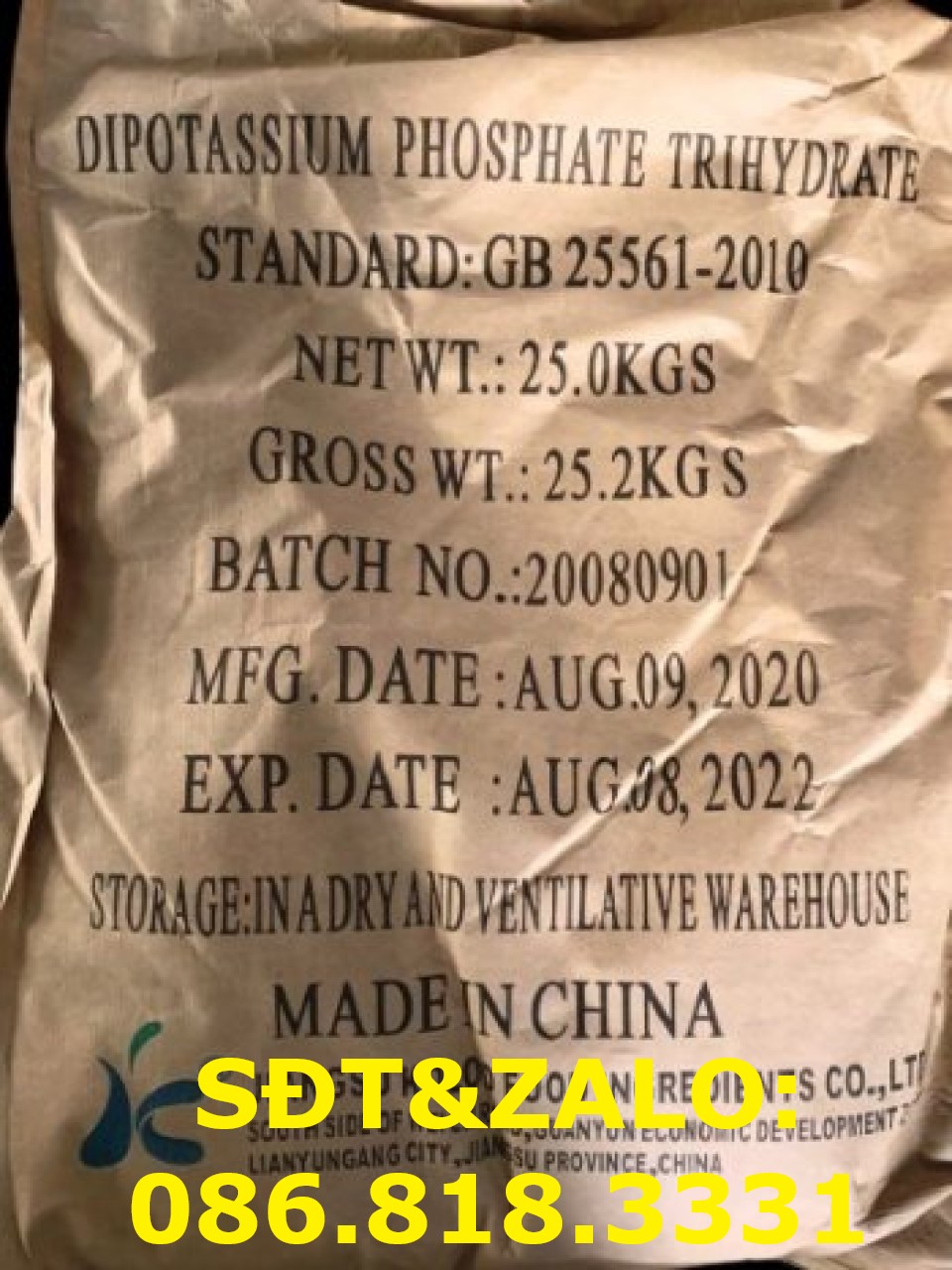 Kali hydro phosphat - K2HPO4 Merck