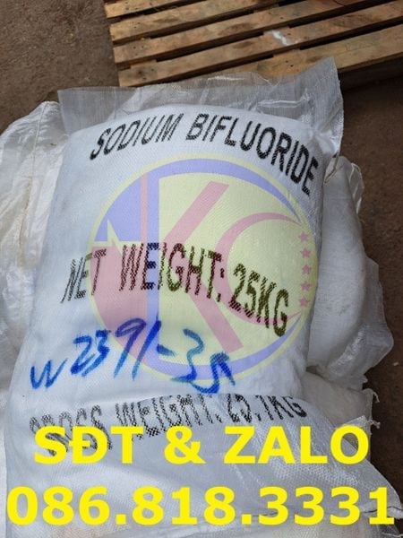 Sodium Bifluoride xử lý kim loại màu